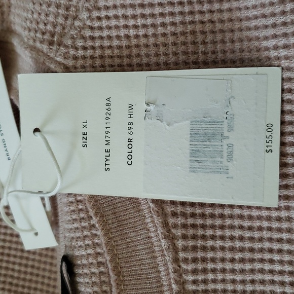 Vince Thermal shirt l/s PIMA Cotton.  Made in Peru. Size XL. NWT - Picture 10 of 10